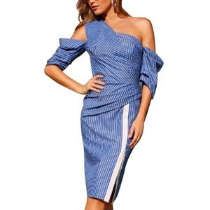 Dabney Charlton Asymmetrical Dress